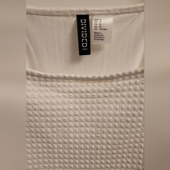 White H&M mini dress - Picture 3 of 3